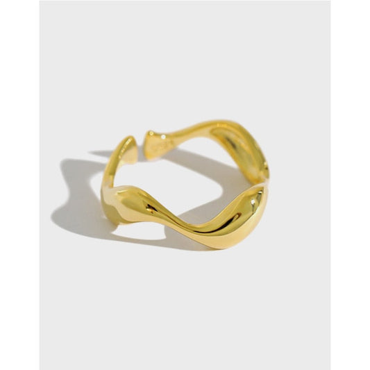 Verstellbarer Ring Aziza aus 925er Sterlingsilber