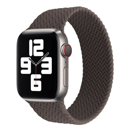 Geflochtenes Solo Brown Apple Watch Armband