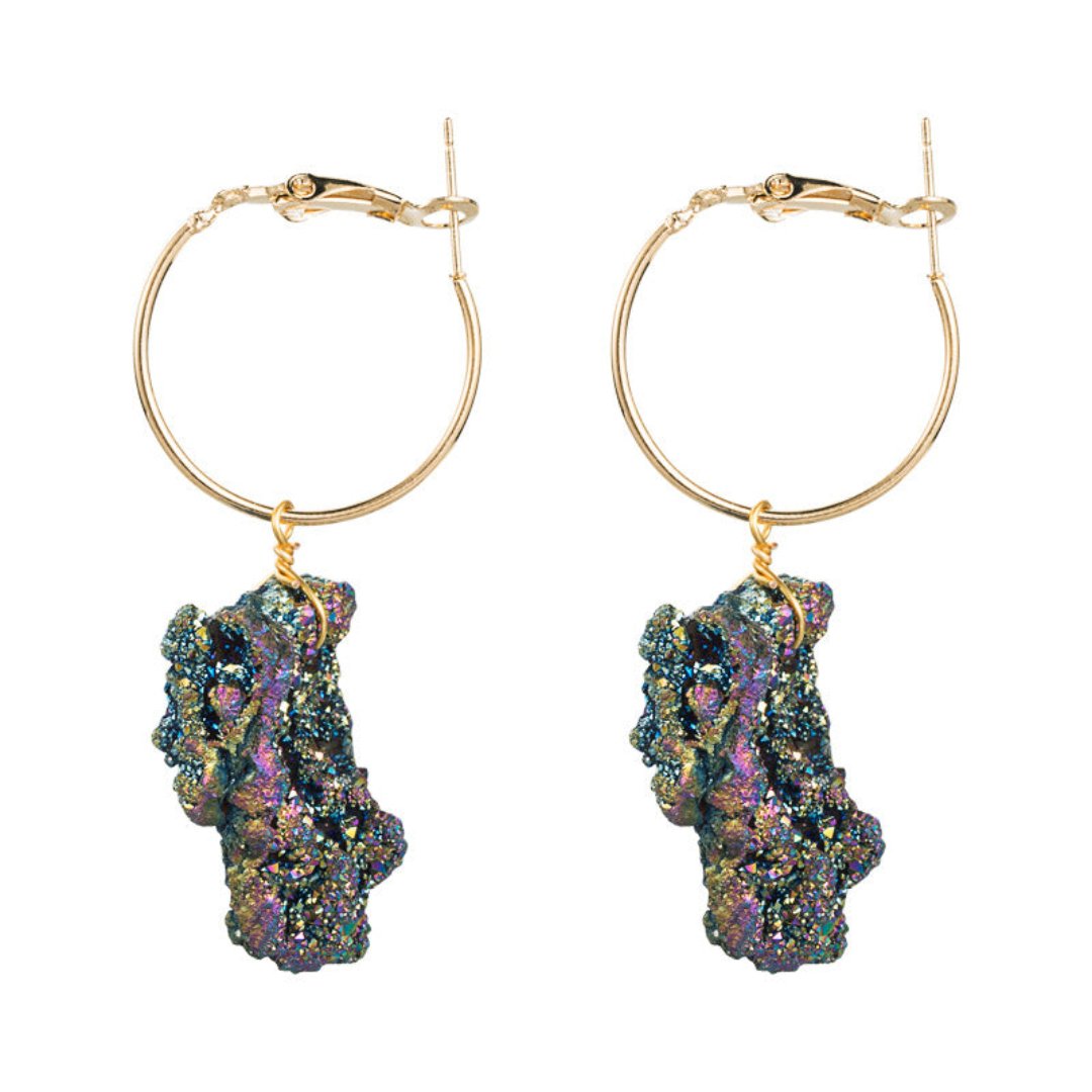 Pure Energy Natural Topaz Earrings