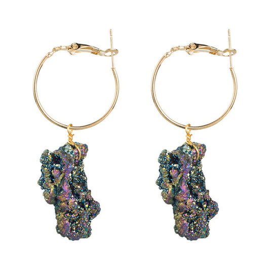 Pure Energy Natural Topaz Earrings