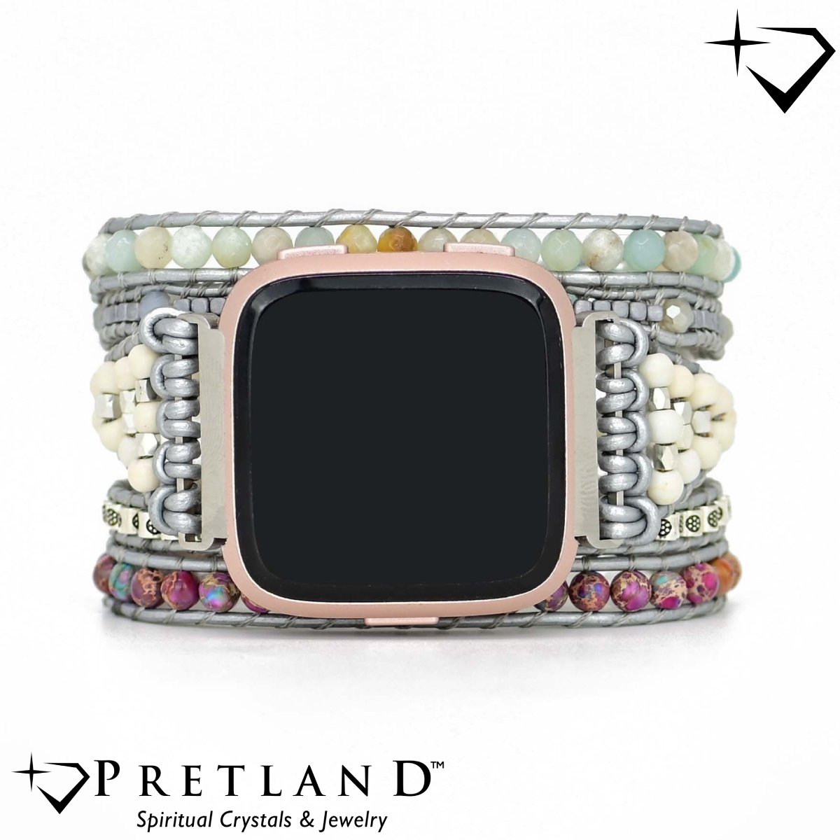 Fashion Natural Stones Apple Watch Strap