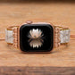 Fashionable White Howlite Apple Watch Strap