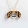 "You are my Sunshine"  Sunflower Necklace