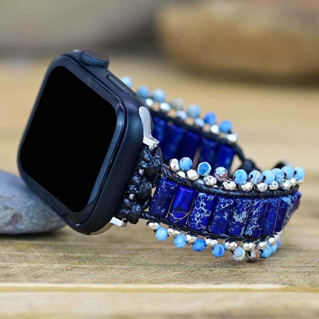 Special Blue Emperor Apple Watch Strap