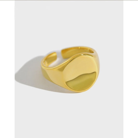 Echo 925 Sterling Silver Adjustable Ring