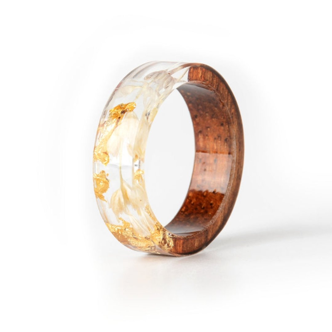 Pretty Handicraft Wooden Ring