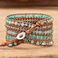 Böhmisches Amazonit-Apple-Watch-Armband