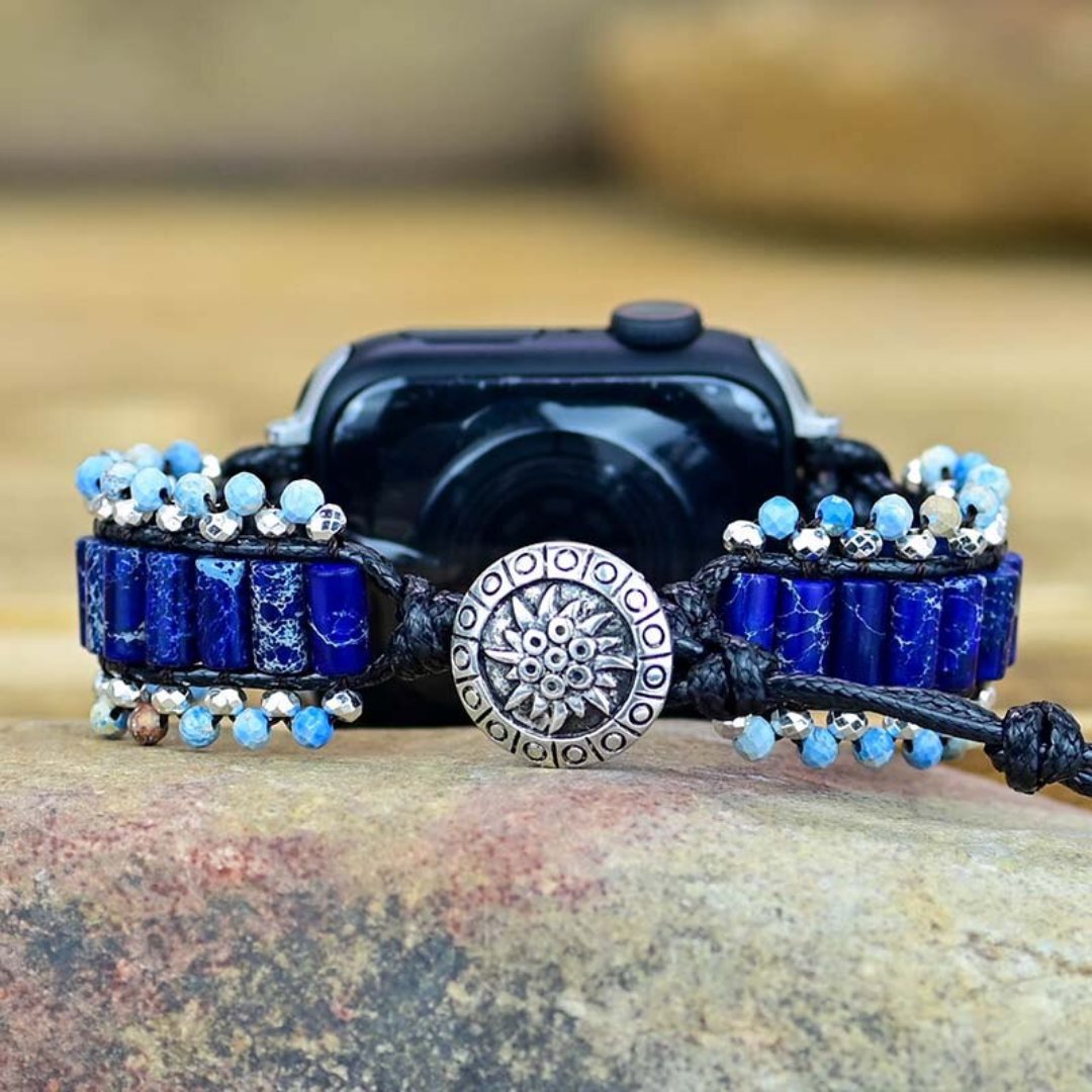 Special Blue Emperor Apple Watch Strap