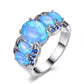 Spiritual Fire Opal & Zirconia Ring