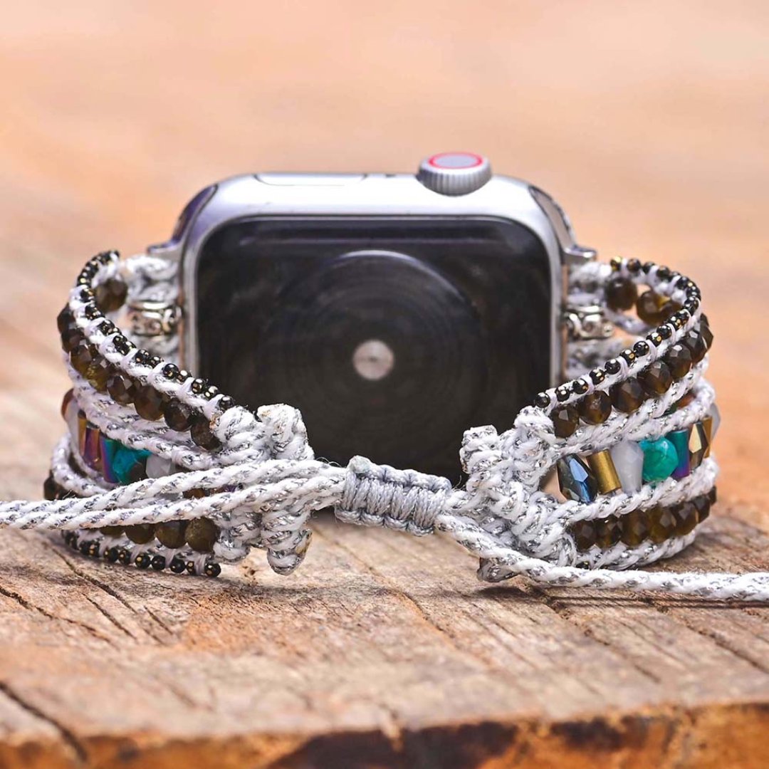 Bohemian Obsidian Apple Watch Strap
