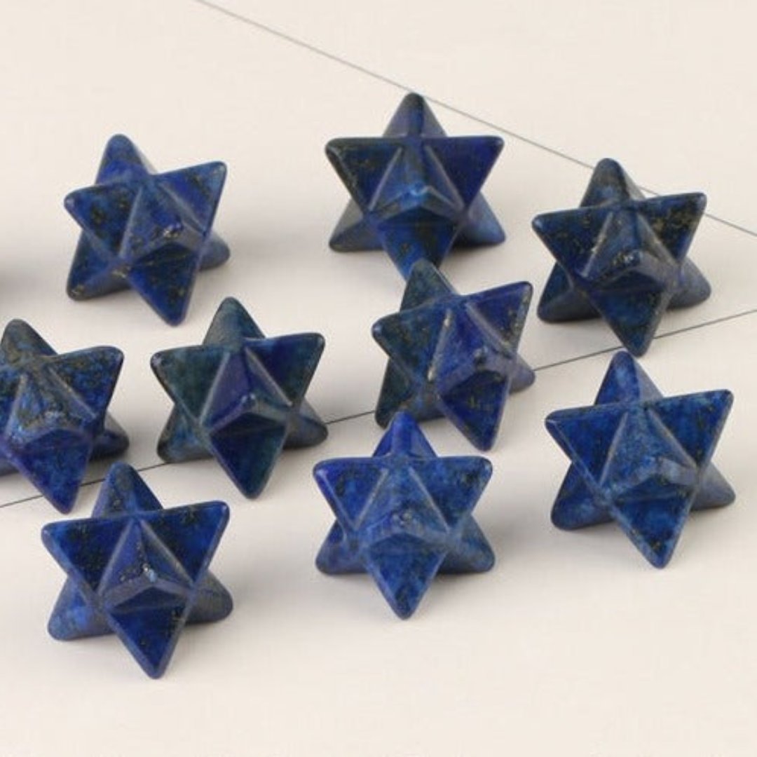 Calming Merkaba Crystal Stars