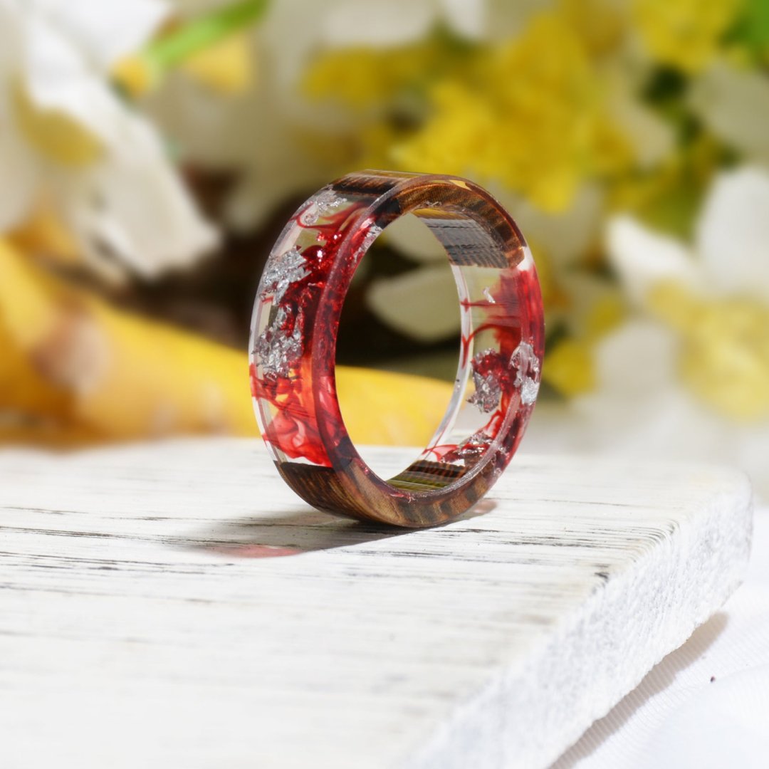 Pretty Handicraft Wooden Ring