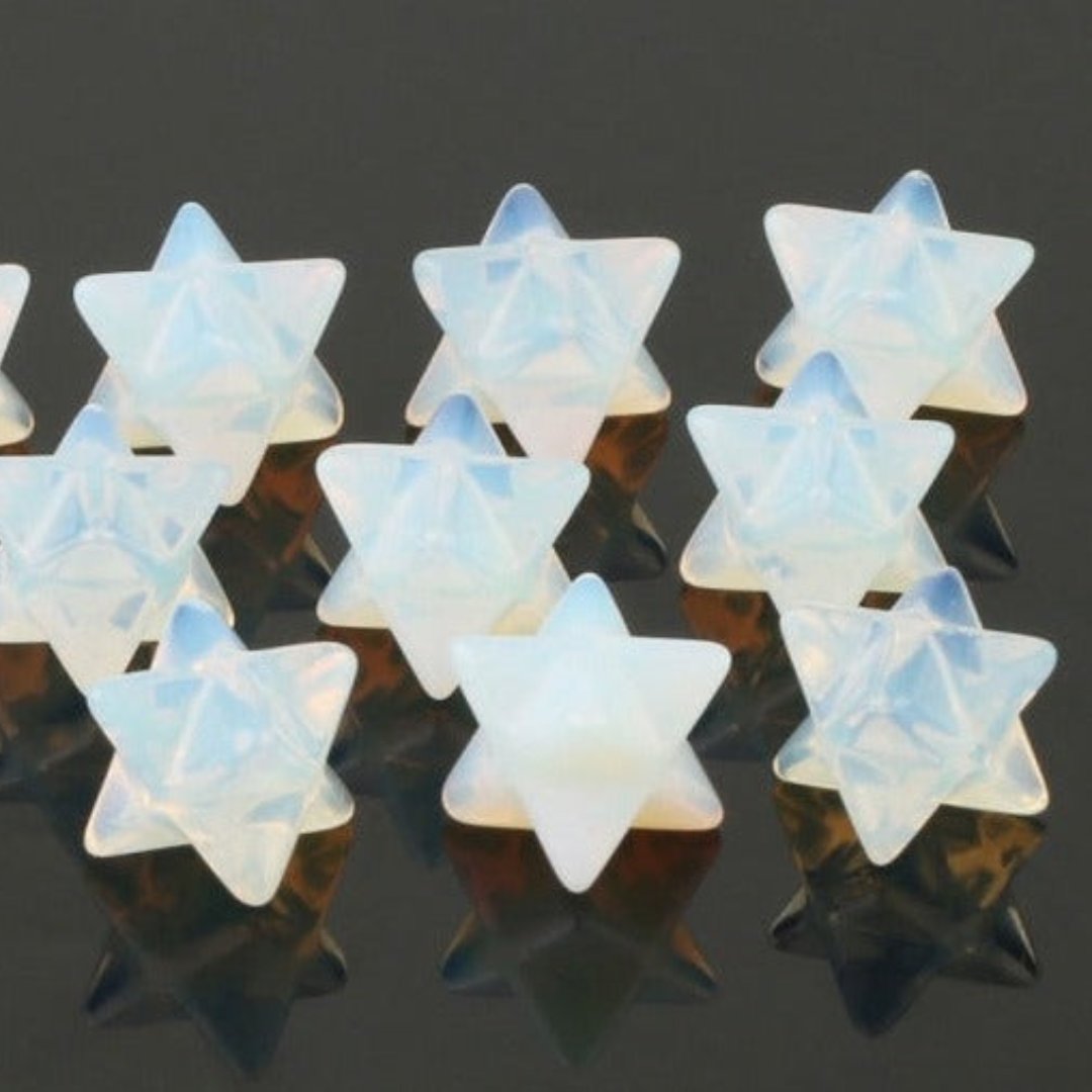 Calming Merkaba Crystal Stars