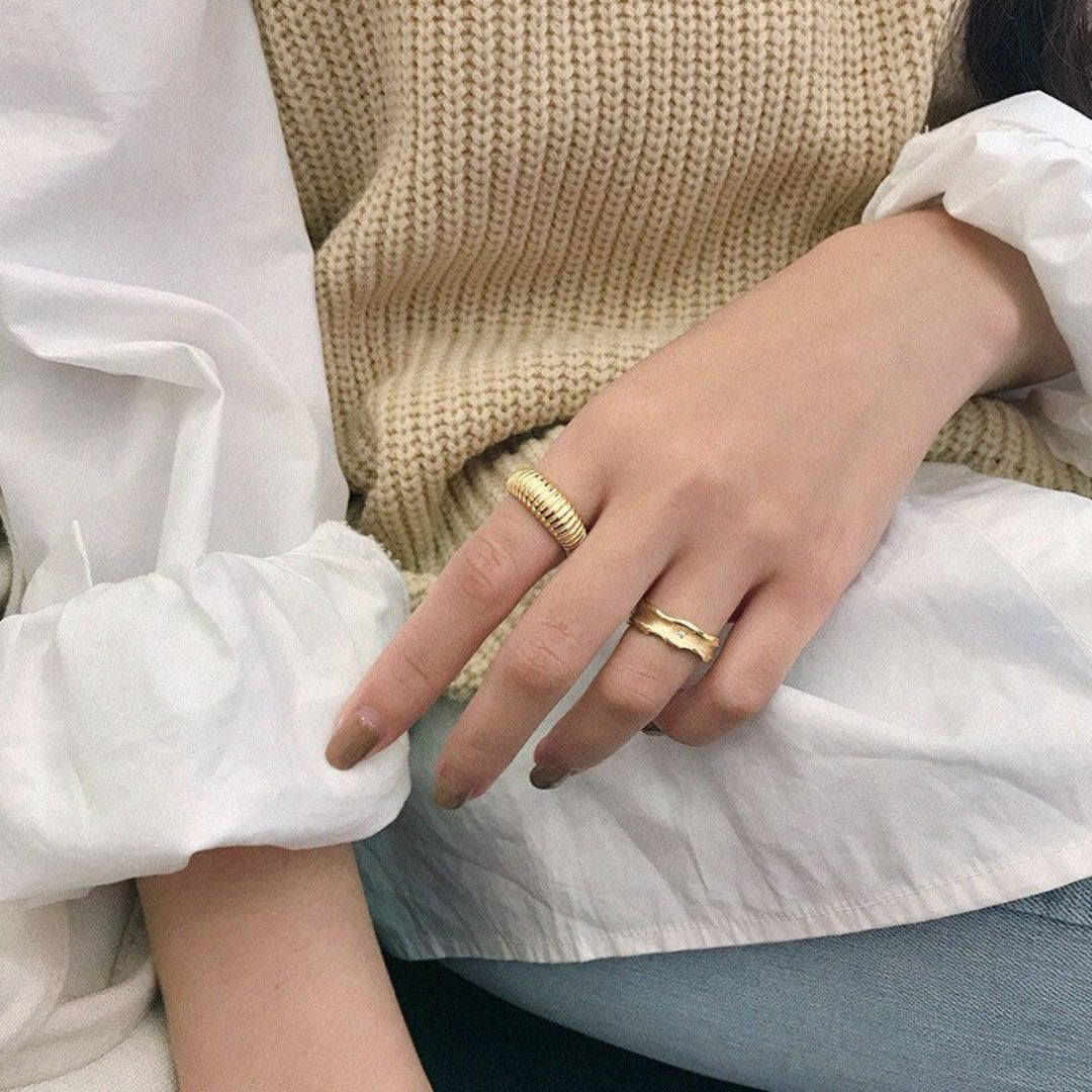 Julia 925 Sterling Silver Adjustable Ring
