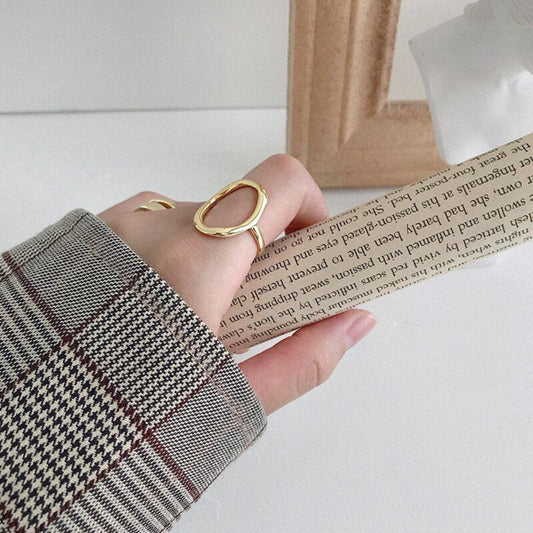 Luna 925 Sterling Silver Adjustable Ring