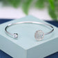 Lucky Tree of Life Zirconia Adjustable Bracelet