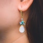 April Regen Opal Ohrringe