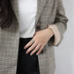Helena 925 Sterling Silver Adjustable Ring