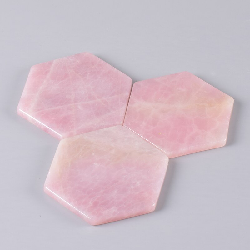 Spiritual Rose Quartz Coaster