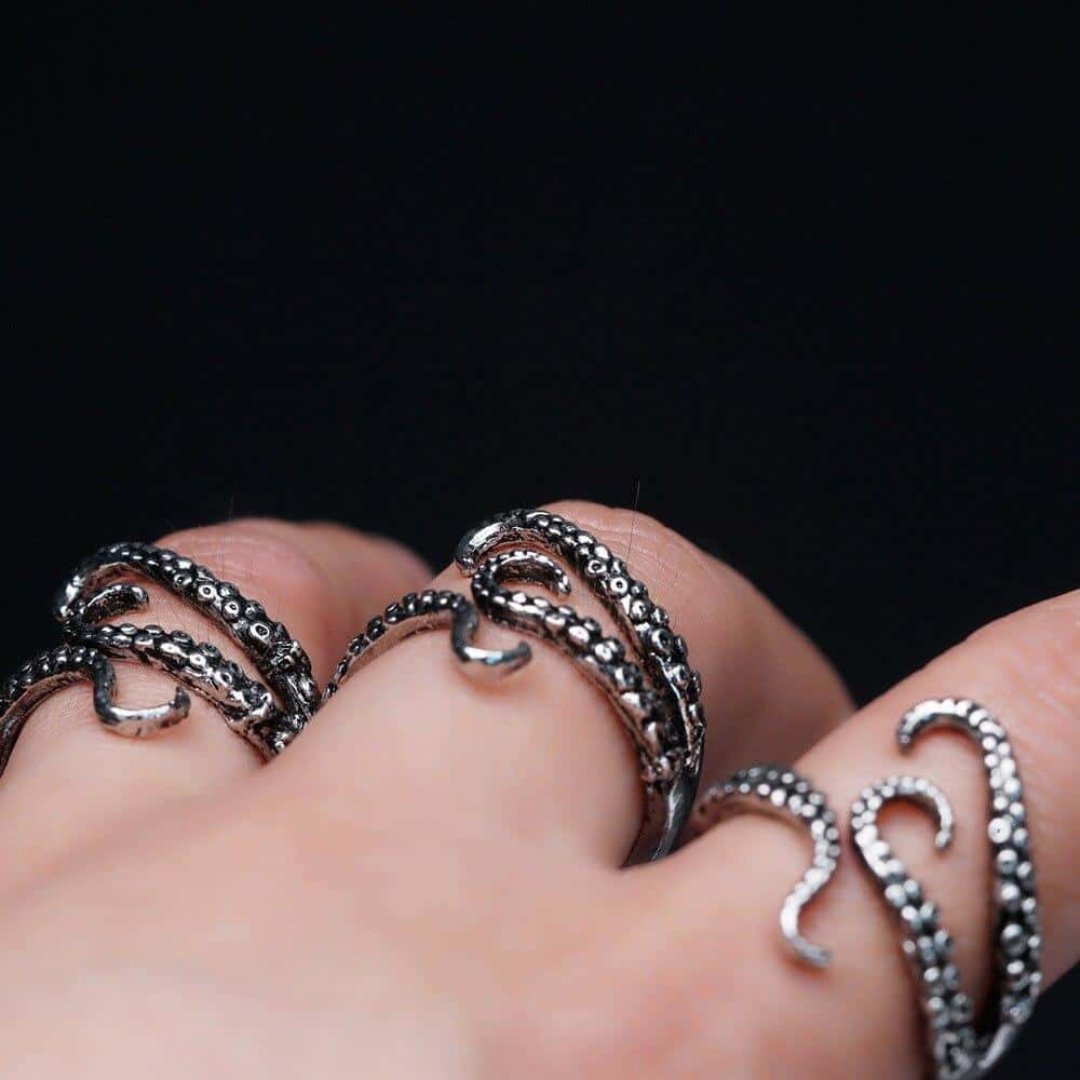Boho Octopus Ring