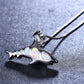 Spirit Shark Opal Silver Necklace