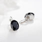 Elegant Zirconia Water Drop Stud Earrings