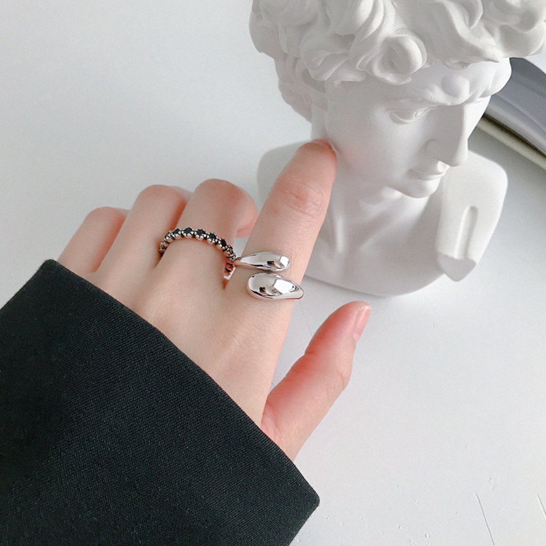 Verstellbarer Ring Zana aus 925er Sterlingsilber 