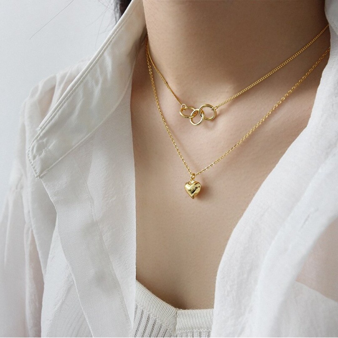 Dinah 925 Sterling Silber Halskette
