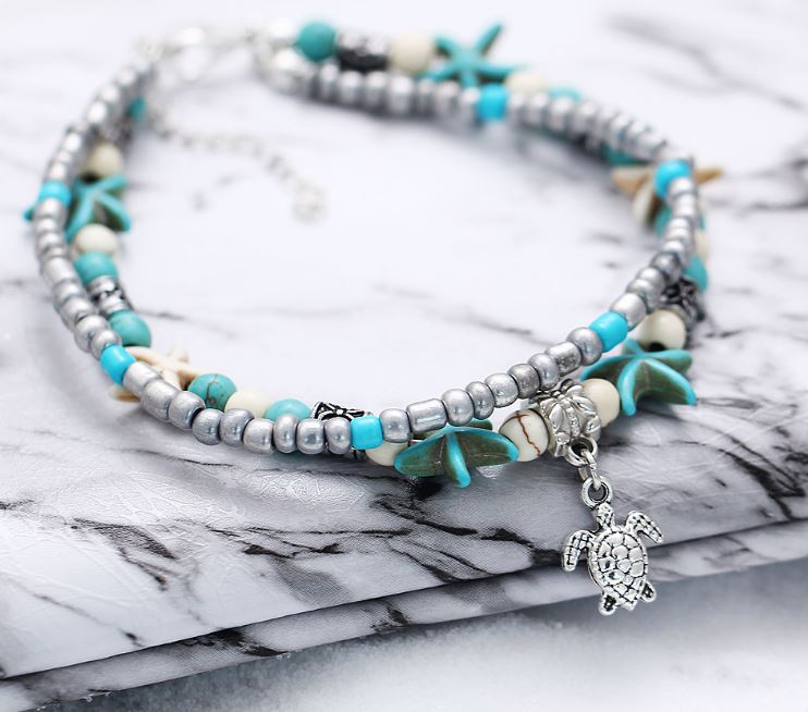 Lovely Turtle Anklet