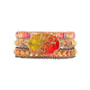 Spirituelles Wickelarmband „Orange Passion“ 