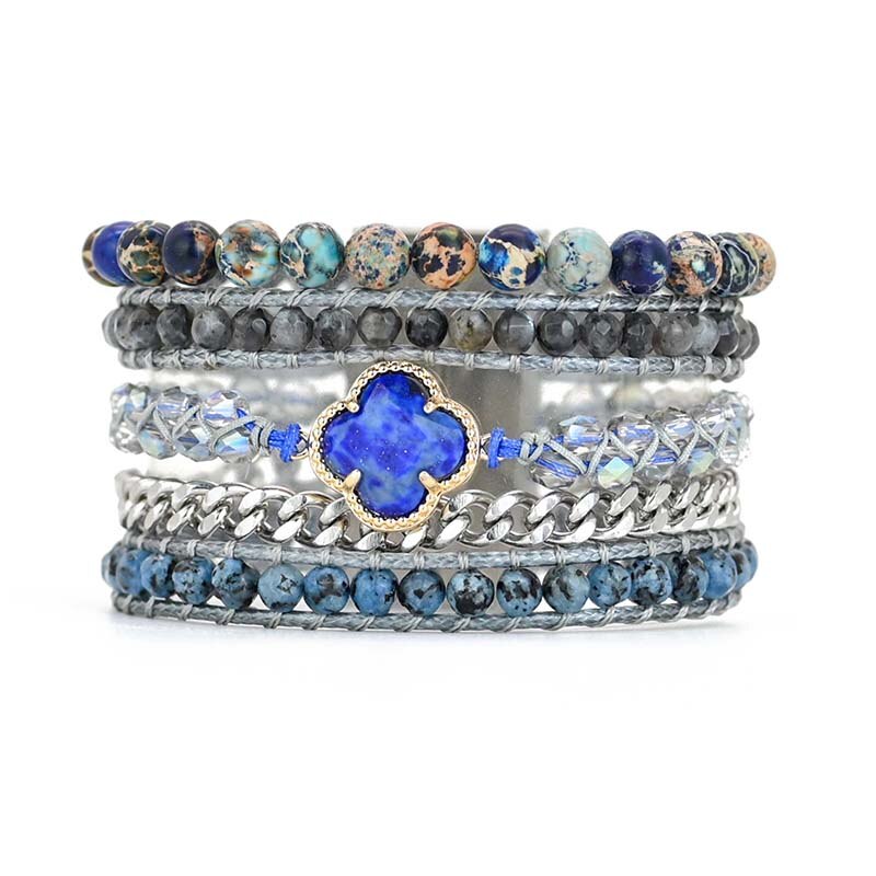 Spirituelles Lapislazuli-Armband