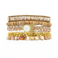 Opal-Manschettenarmband mit spirituellem Schutz