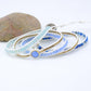 Spirituelles Aquamarin Veganes Armband 