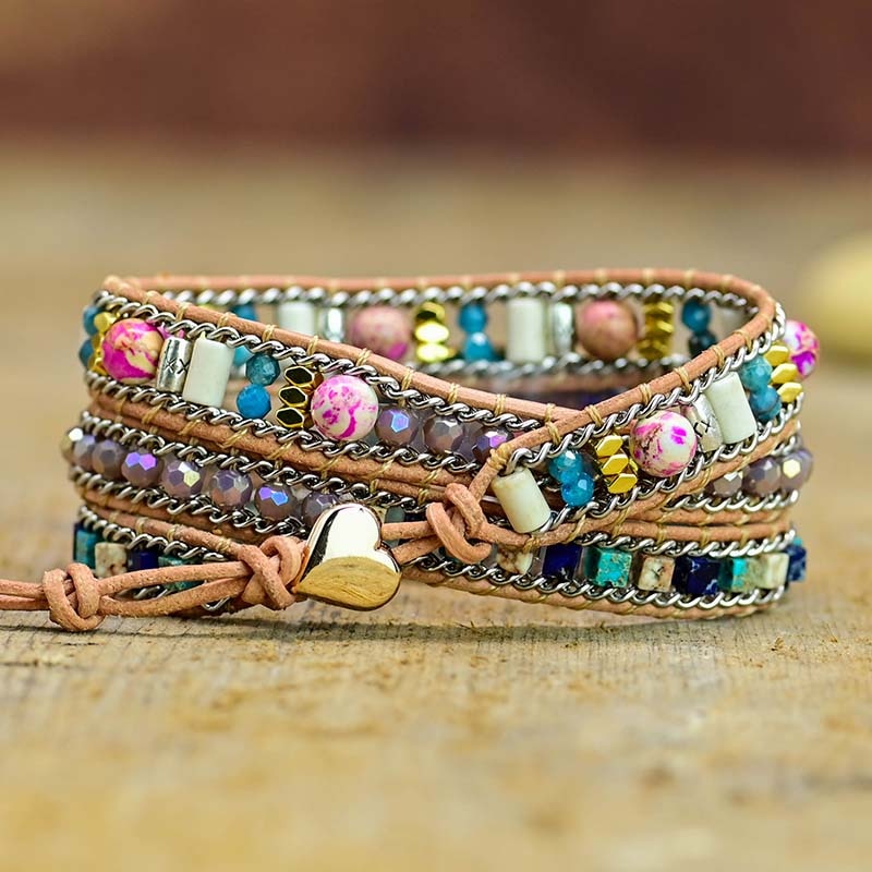 Spiritual Boho Emperor Wrap Bracelet