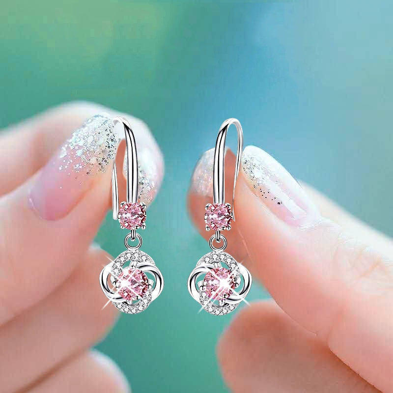 Silver Zirconia Earrings
