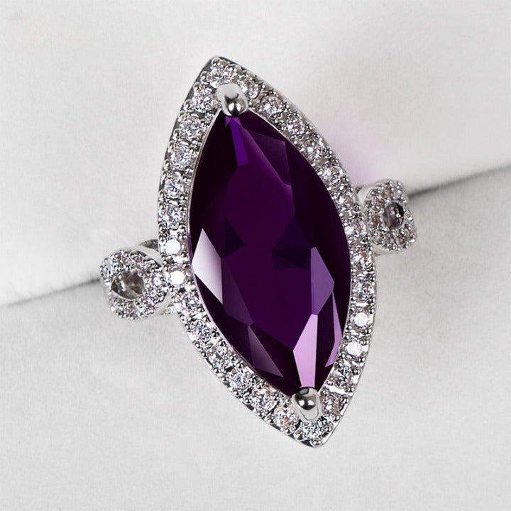 Magnificent Amethyst 925 Sterling Silver Ring