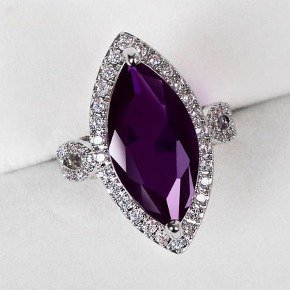 Magnificent Amethyst 925 Sterling Silver Ring