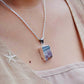 Spiritual Amethyst Silver Necklace