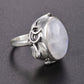 Spirit Moonstone Sterling Silver Ring