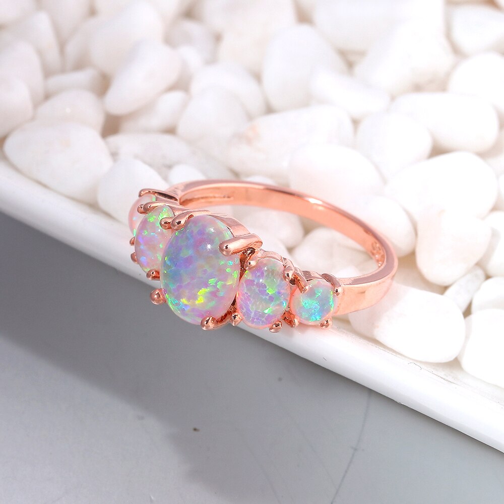 Spiritual Fire Opal Silver Ring