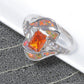 Spiritual Fire Opal Sterling Silver Set
