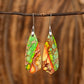Evening Trumpet Emperor Stone Earrings