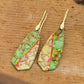 Evening Trumpet Emperor Stone Earrings