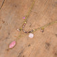 Creative Design Natural Rhodochrosite Necklace