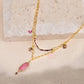 Creative Design Natural Rhodochrosite Necklace