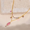 Creative Design Natural Rhodochrosite Necklace