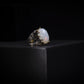 Spiritual Vintage Moonstone Silver Ring