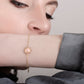Starlight Pink Opal 24K Gold Bracelet