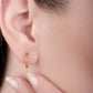 Helen Morganite 24K Gold Earrings