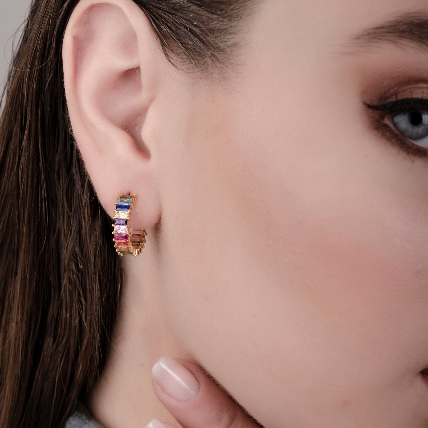 Helen Chakra 24K Gold Earrings